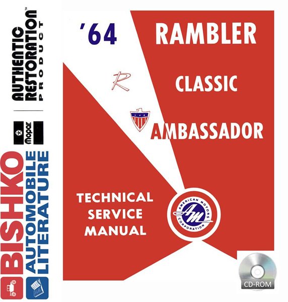 1964 AMC Ambassador, Classic Factory Shop Service Manual