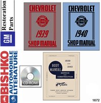 1939-40 CHEVROLET Body, Chassis & Electrical Shop Manual