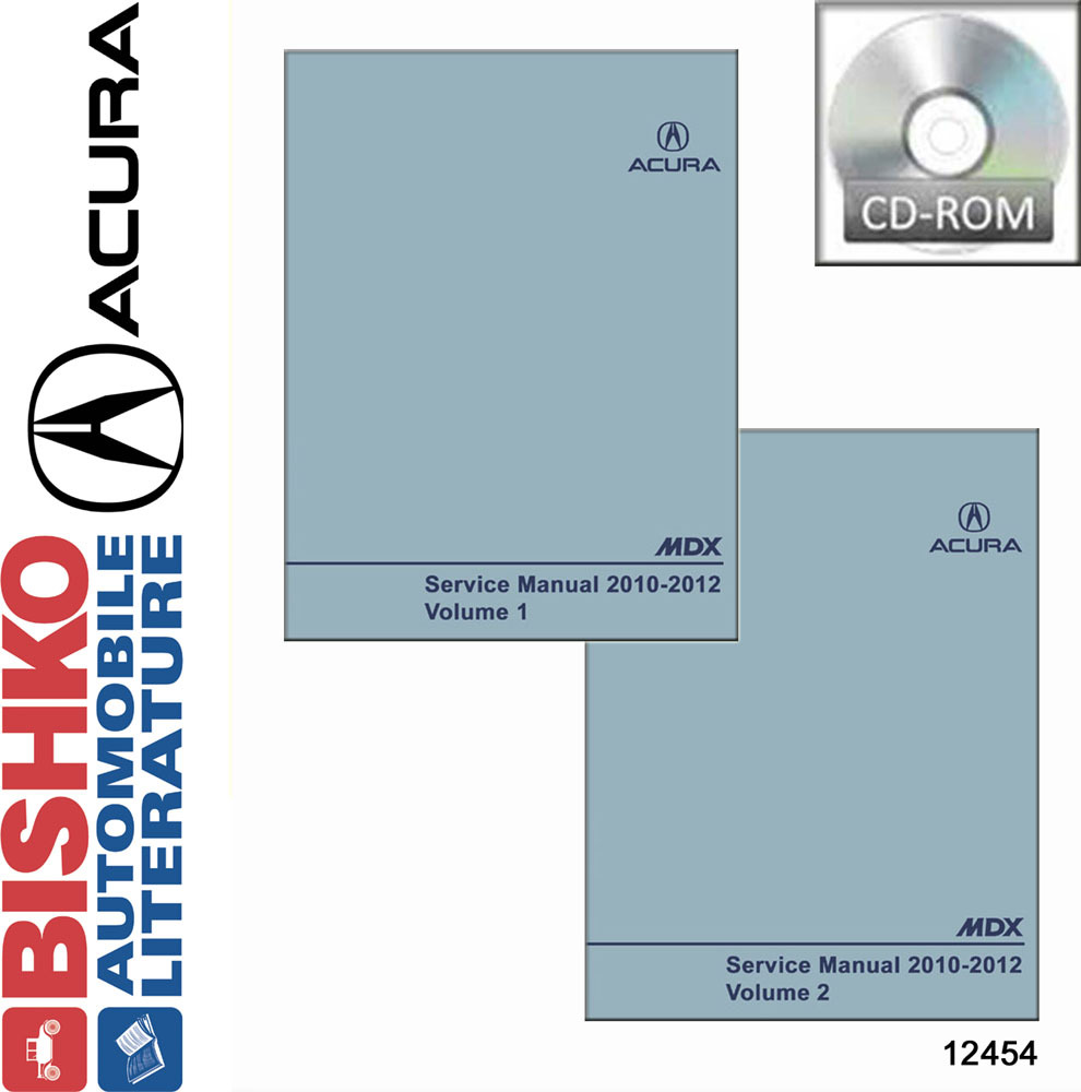 2010–2012 Acura MDX Factory Shop Service Manual