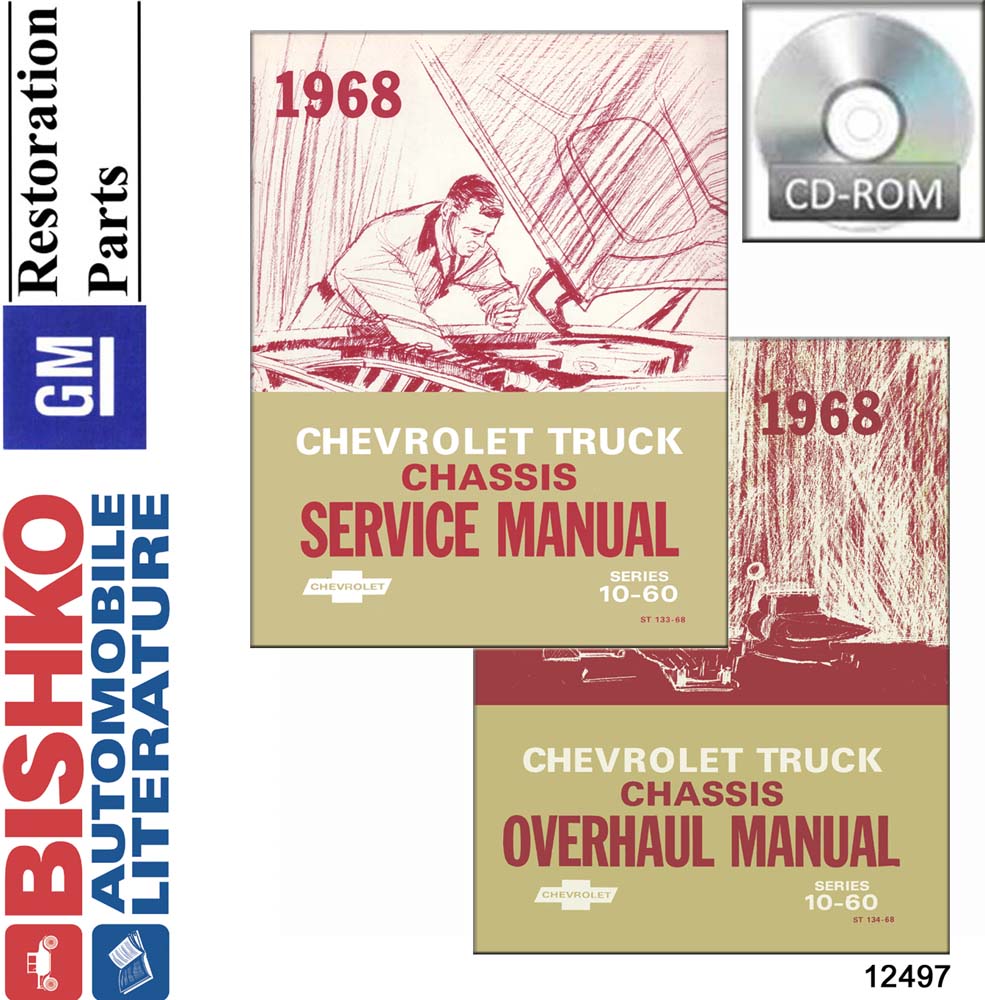 1968 Chevrolet 10-60 Series Truck Factory Shop Service Manual
