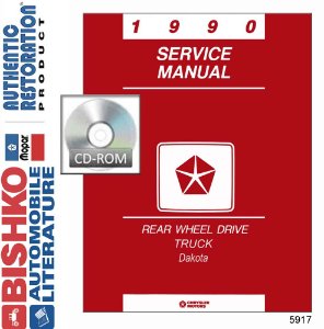 1990 Dodge Truck Dakota Factory Shop Service Manual