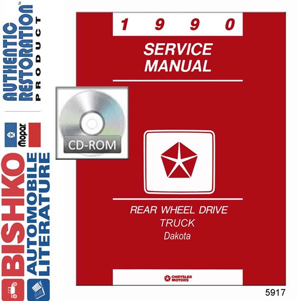 1990 Dodge Truck Dakota Factory Shop Service Manual