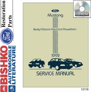 1992 Ford Mustang Shop Service Repair Manual PDF