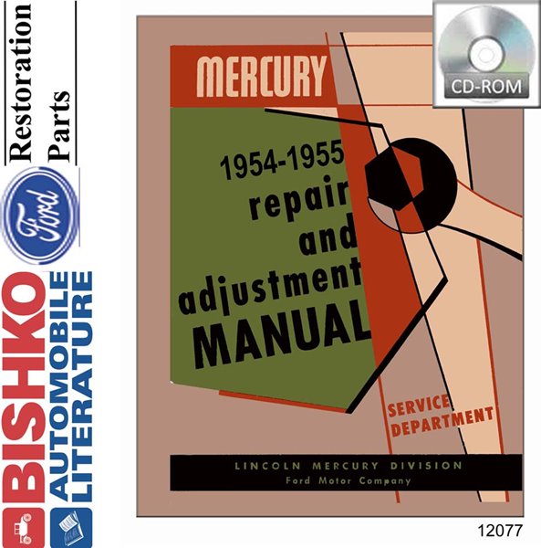 1954–1955 Mercury Mercury Factory Shop Service Manual