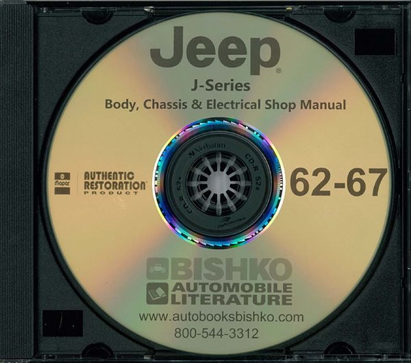 1962–1967 Jeep J-Series, Gladiator Factory Shop Service Manual