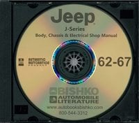 1962-67 JEEP J-SERIES & GLADIATOR Body, Chassis & Electrical Service Manual