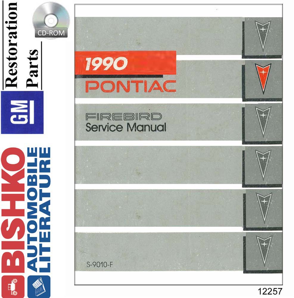1990 Pontiac Firebird Factory Shop Service Manual