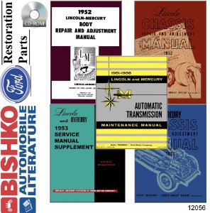 1952–1953 Ford MERCURY Factory Shop Service Manual