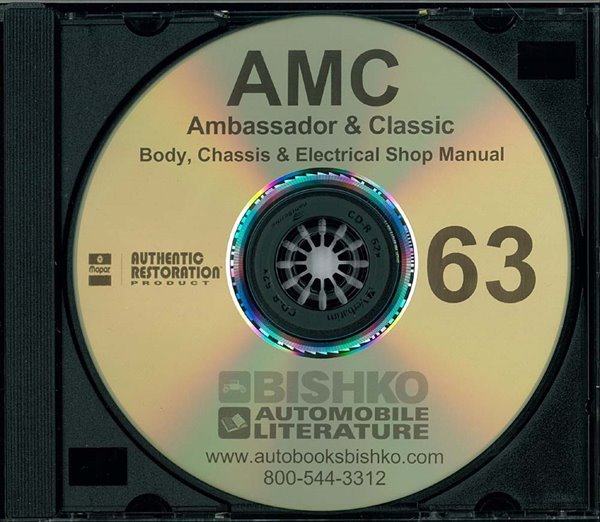 1963 AMC Ambassador, Classic Factory Shop Service Manual