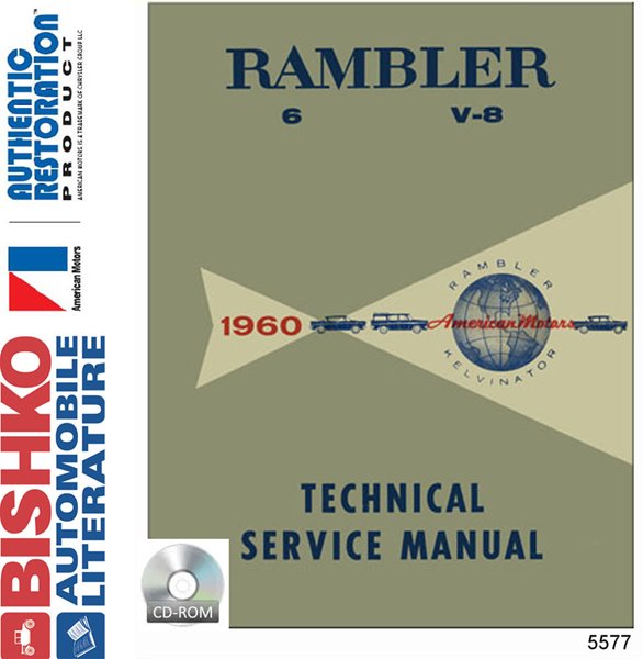 1960 AMC Ambassador, Rebel Factory Shop Service Manual