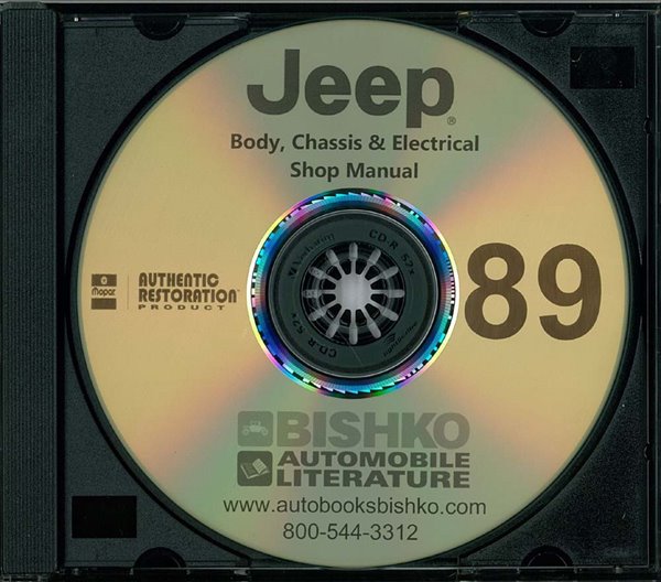 1989 Jeep All Models Factory Shop Service Manual