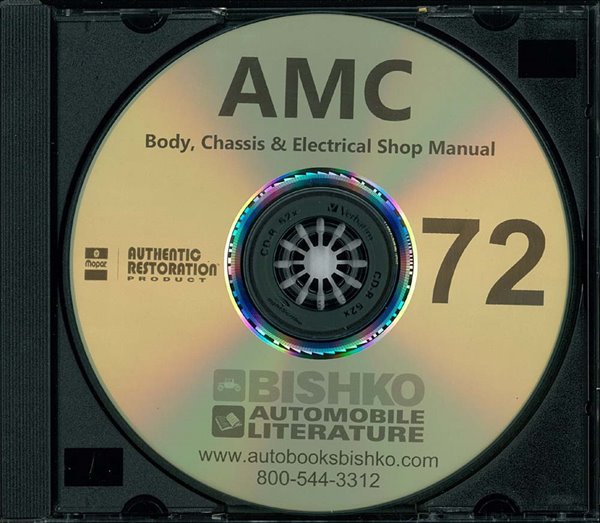 1972 AMC All Models Factory Shop Service Manual