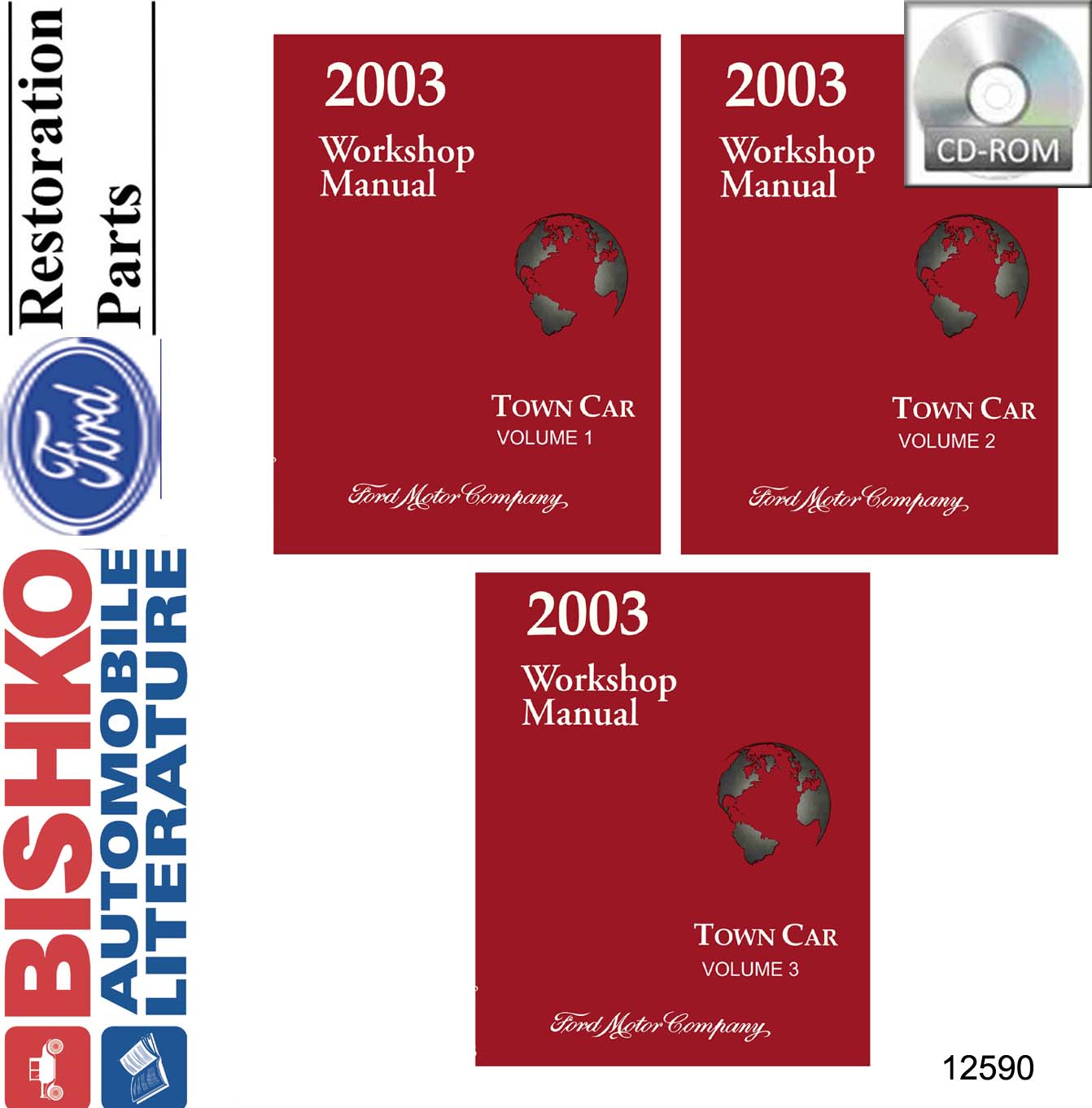 2003 Lincoln Town Car Factory Shop Service Manual