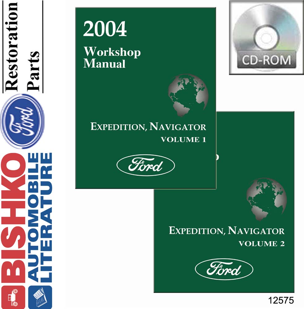 2004 Ford Truck Expedition, Navigator Factory Shop Service Manual