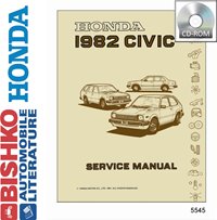 1982 HONDA CIVIC Body, Chassis & Electrical Service Manual