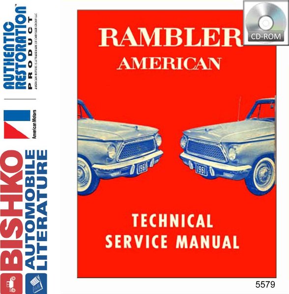 1961 AMC American, Rambler Factory Shop Service Manual