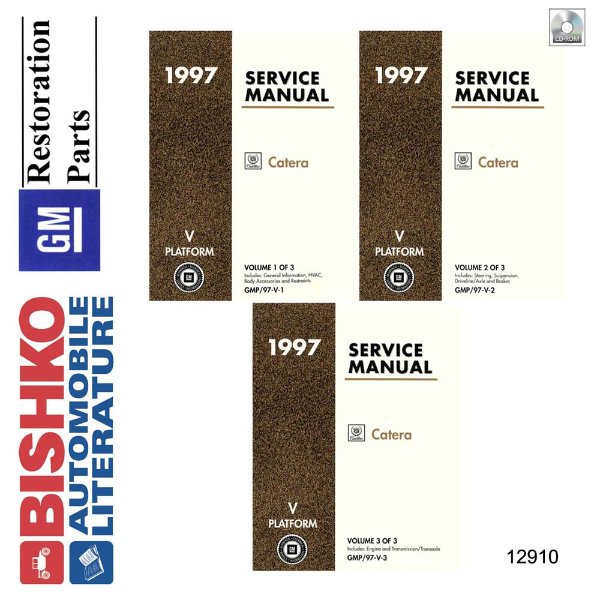 1997 Cadillac Catera Factory Shop Service Manual