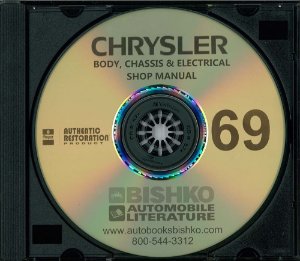 1969 Chrysler IMPERIAL - ALL MODELS Factory Shop Service Manual