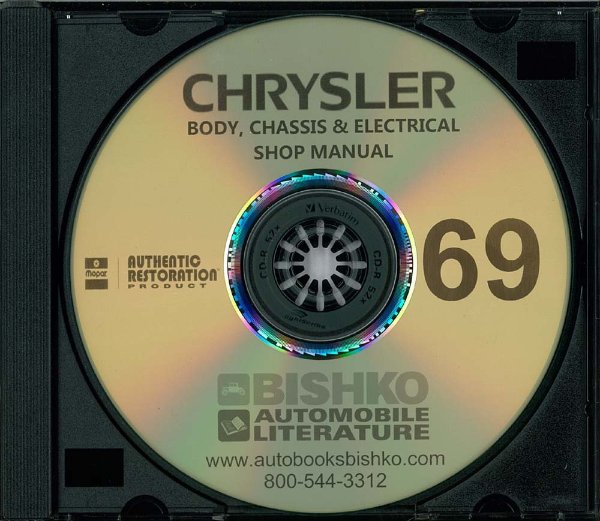 1969 Chrysler IMPERIAL - ALL MODELS Factory Shop Service Manual