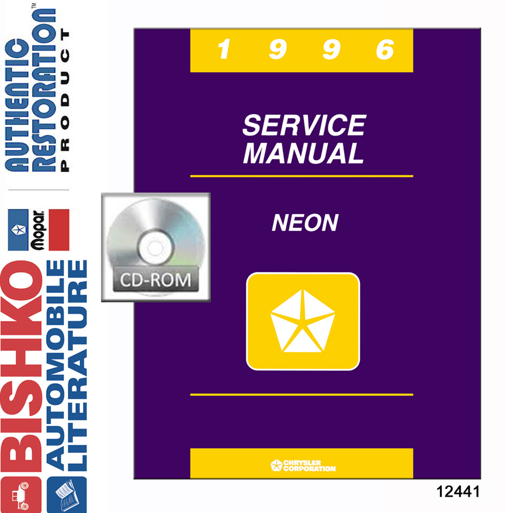 1996 Dodge Neon Factory Shop Service Manual