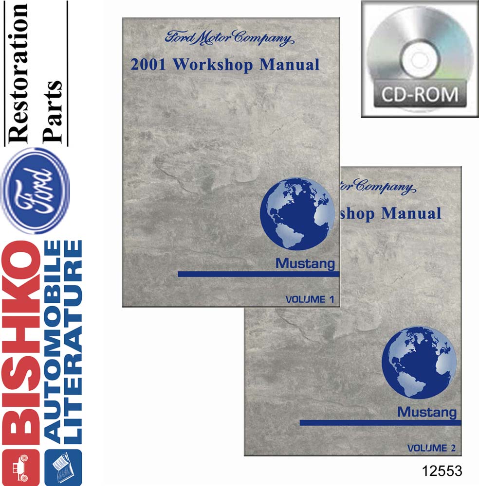 2001 Ford Mustang Factory Shop Service Manual