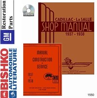 1937-38 CADILLAC Body, Chassis & Electrical Shop Manual