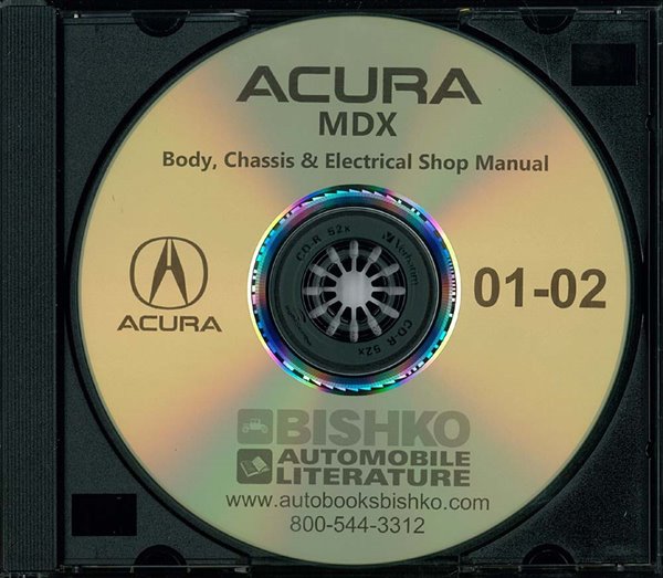 2001–2002 Acura MDX Factory Shop Service Manual
