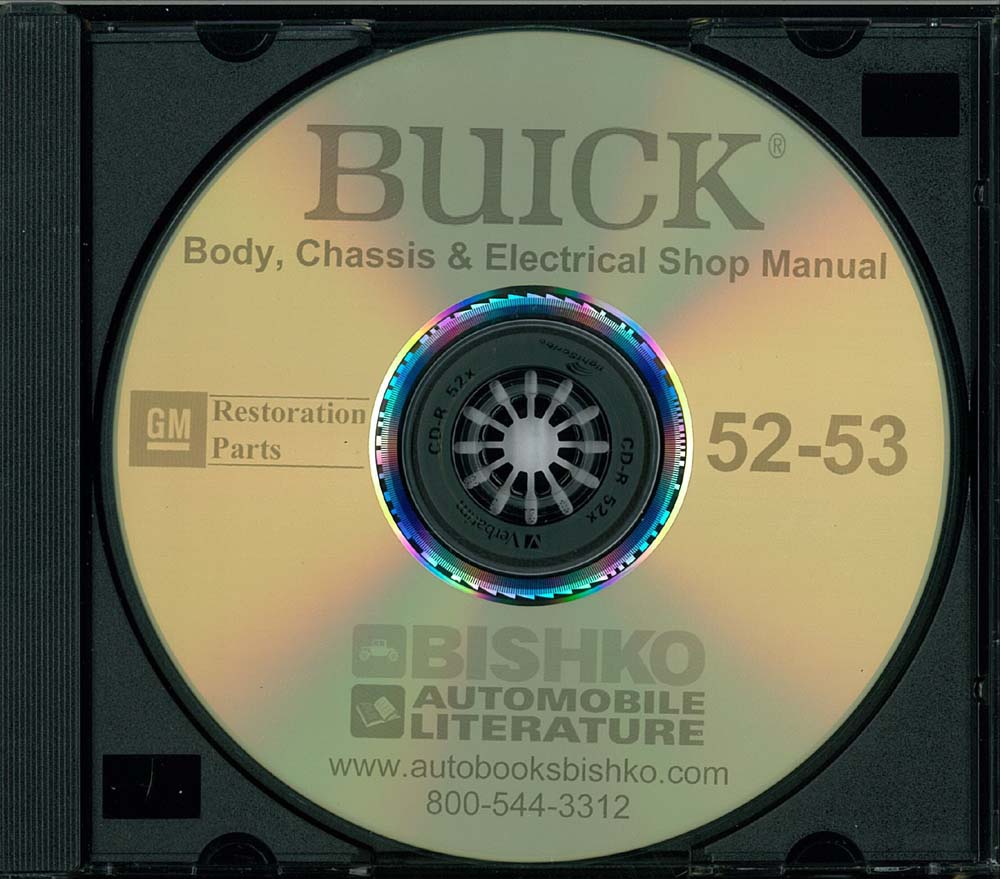 1952-53 BUICK Body, Chassis & Electrical Service Manual