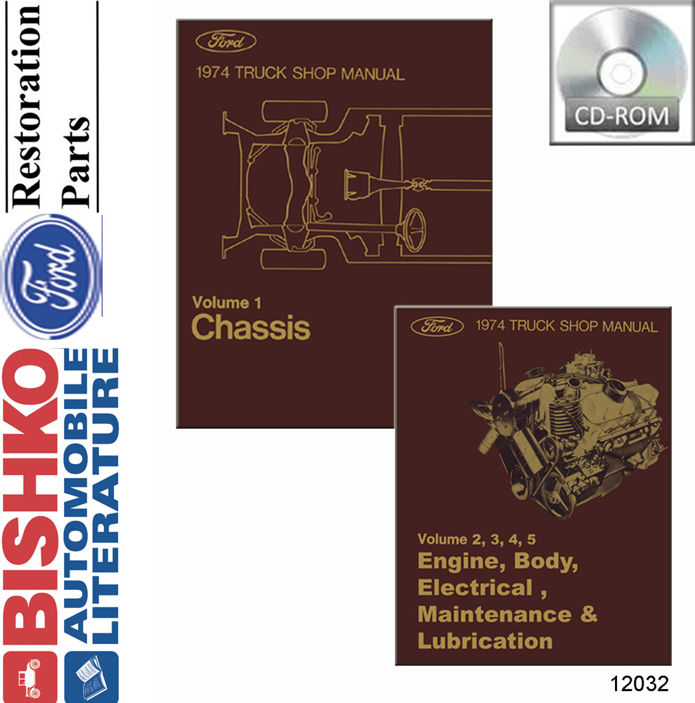 1974 FORD TRUCK Body, Chassis & Electrical Service Manual