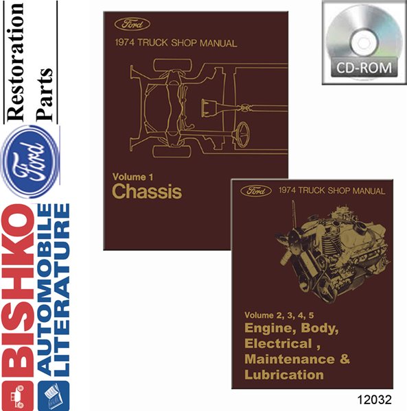 1974 Ford Truck Shop Service Repair Manual PDF