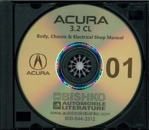 2001 Acura 3.2CL Factory Shop Service Manual