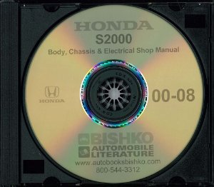 2000–2008 Honda S2000 Factory Shop Service Manual