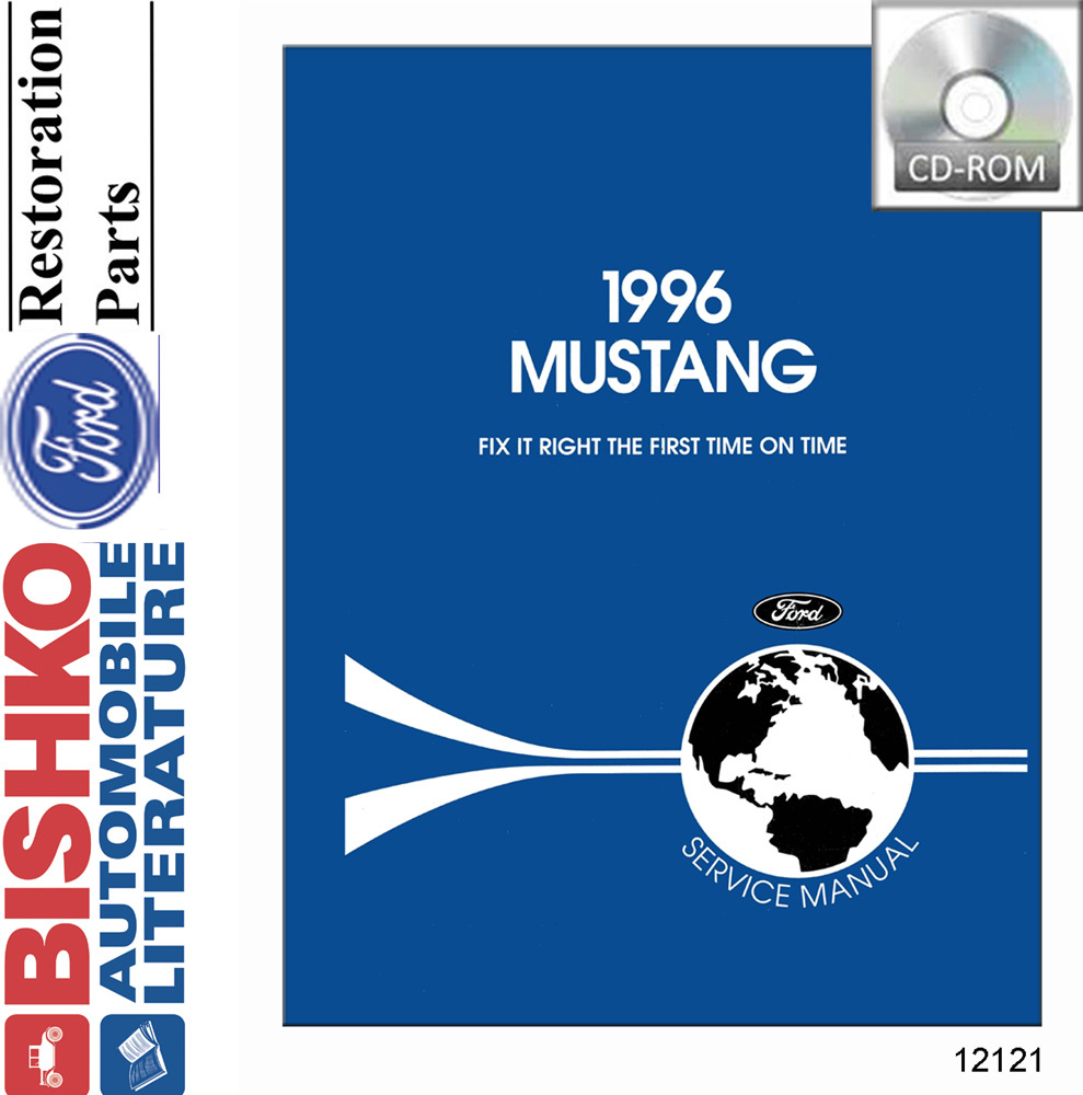1996 FORD MUSTANG Body, Chassis & Electrical Service Manual