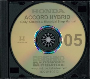 2005 Honda Accord Hybrid Factory Shop Service Manual