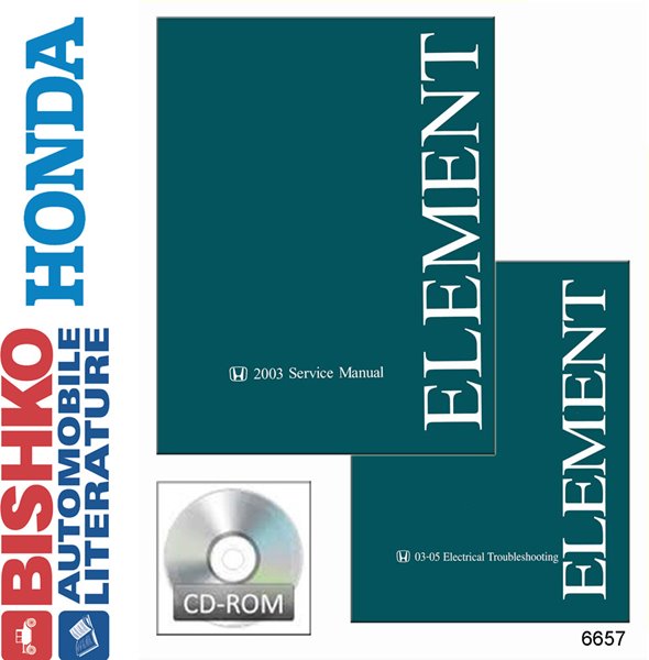 2003 Honda Element Factory Shop Service Manual