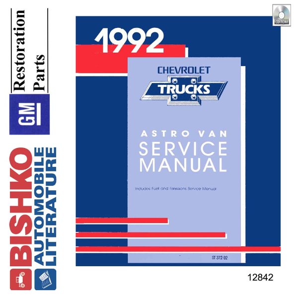 1992 Chevrolet Truck Astro Factory Shop Service Manual