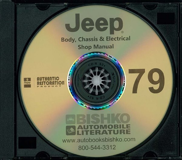 1979 Jeep All Models Factory Shop Service Manual