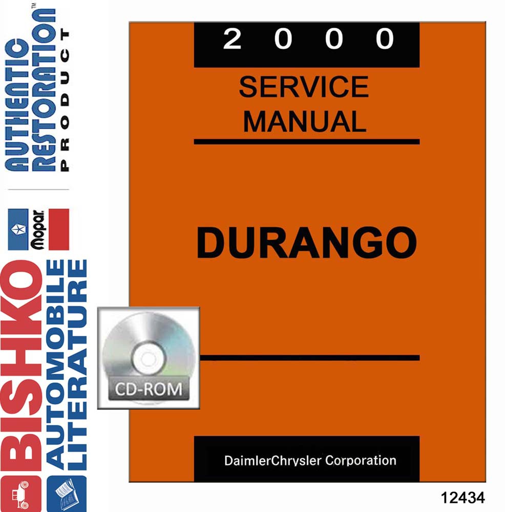 2000 Dodge Truck Durango Factory Shop Service Manual