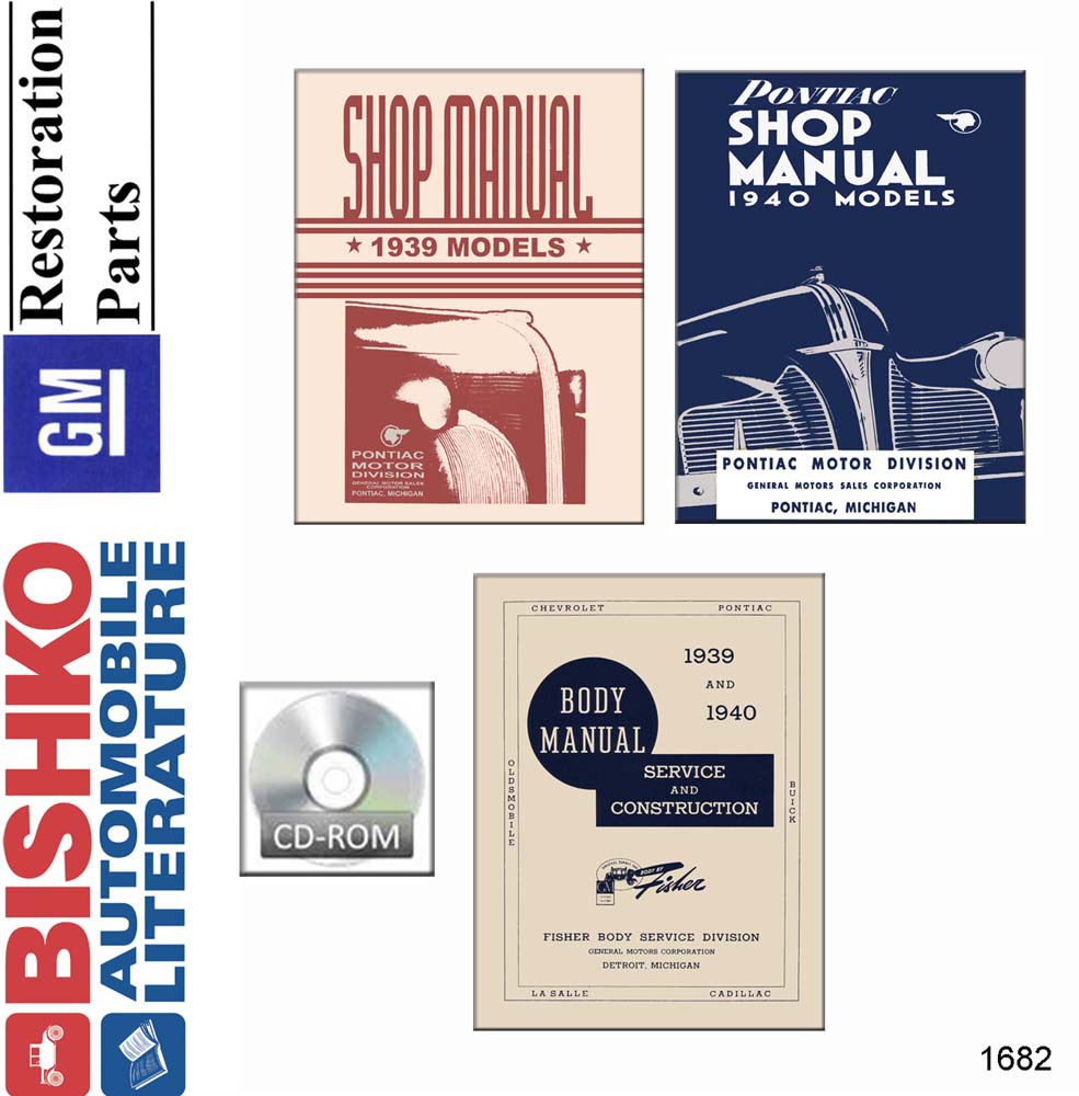 1939-40 PONTIAC Body, Chassis & Electrical Service Manual
