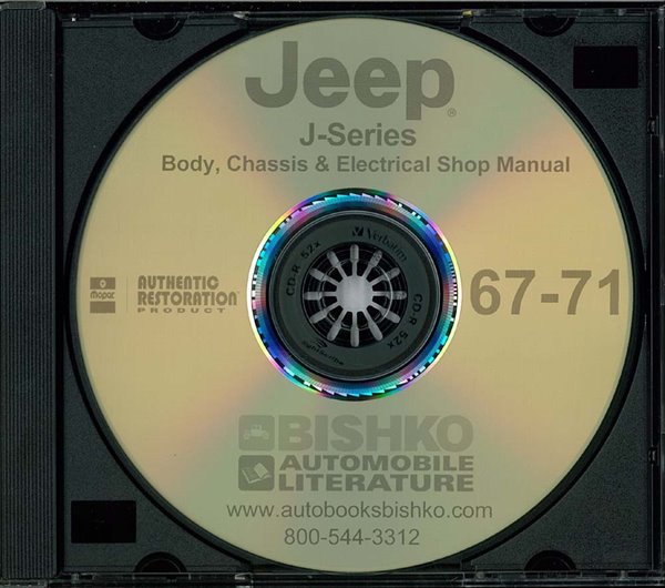 1967–1971 Jeep J-Series Factory Shop Service Manual