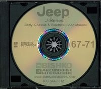 1967-71 JEEP J-SERIES Body, Chassis & Electrical Service Manual