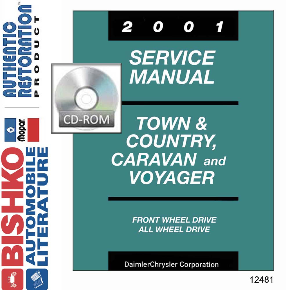 2001 Chrysler Town & Country, Caravan, Voyager Factory Shop Service Manual