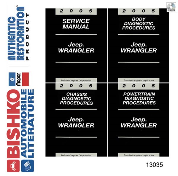 2005 Jeep Wrangler Factory Shop Service Manual
