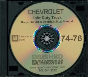 1974–1976 Chevrolet C/K 10-30 Light Duty, G