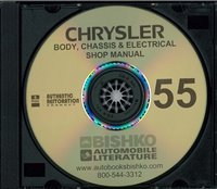 1955 CHRYSLER & IMPERIAL Full Line Body, Chassis & Electrical Service Manual