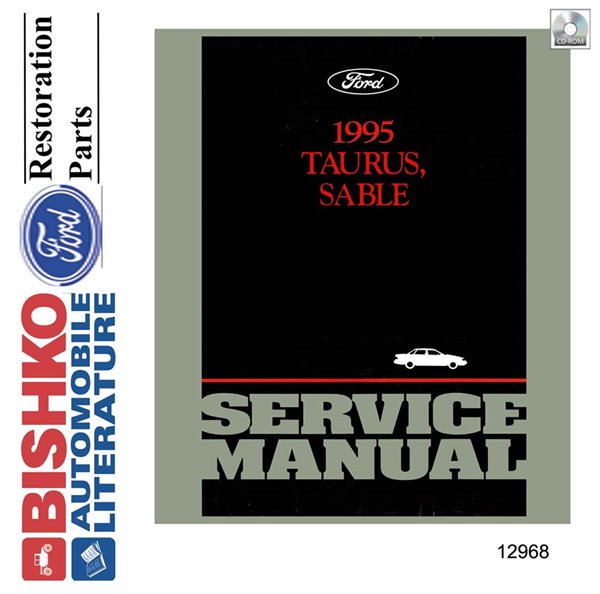 1995 Ford Taurus, Sable Factory Shop Service Manual