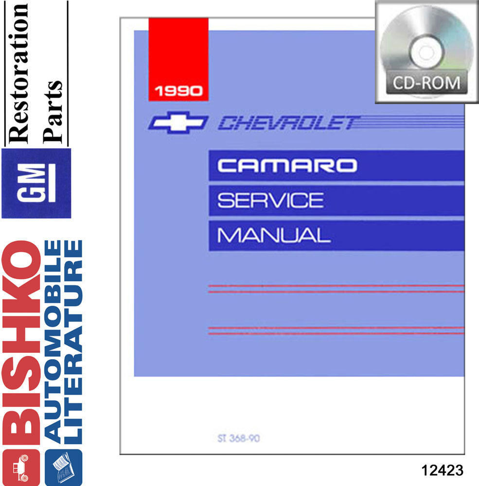 1990 Chevrolet Camaro Factory Shop Service Manual