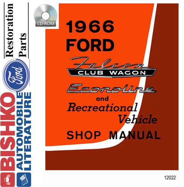 1966 Ford Econoline Shop Service Repair Manual PDF