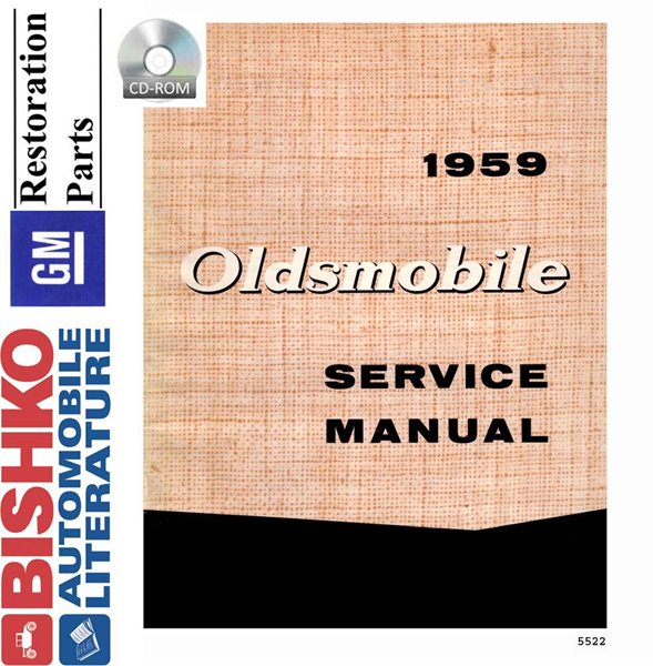 1959 Oldsmobile 98, Dynamic 88, Fiesta, Super 88 Factory Shop Service Manual