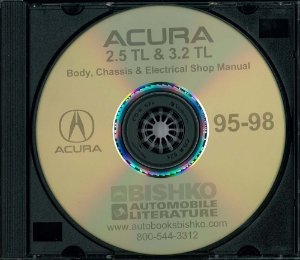 1995–1998 Acura 2.5TL, 3.2TL, 2.5TL ETM manual Factory Shop Service Manual